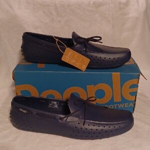 Men's Navy Loafers People Mens Size 12, Vegan